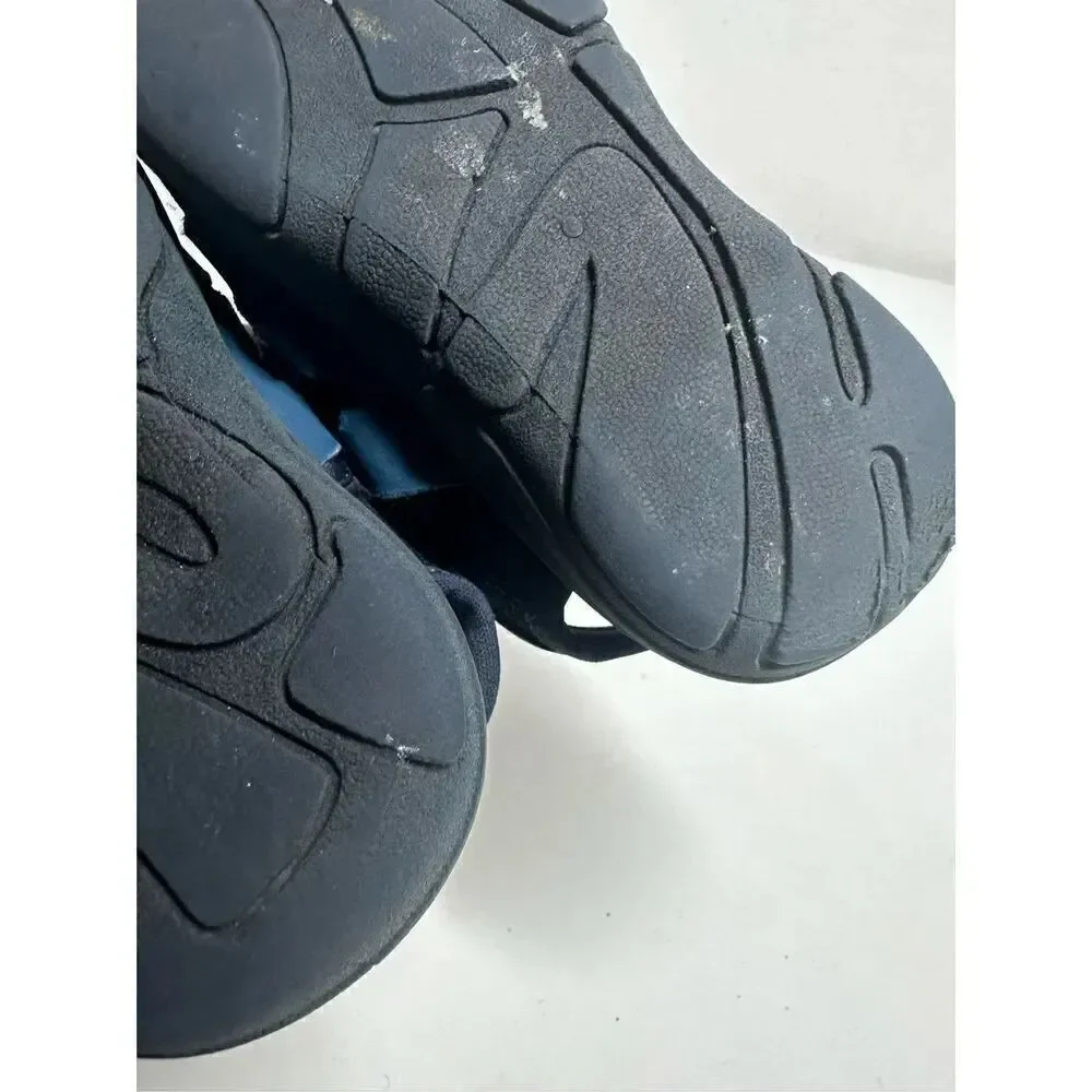 OshKosh Kids Size 8 Shoes Sneakers Closed Toe Sandal-Blue-Adjustable Strap